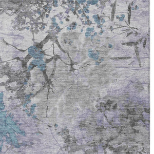 5 X 8 Abstract Polyester Area Rug Washable for Indoor Outdoor Patio Living Room