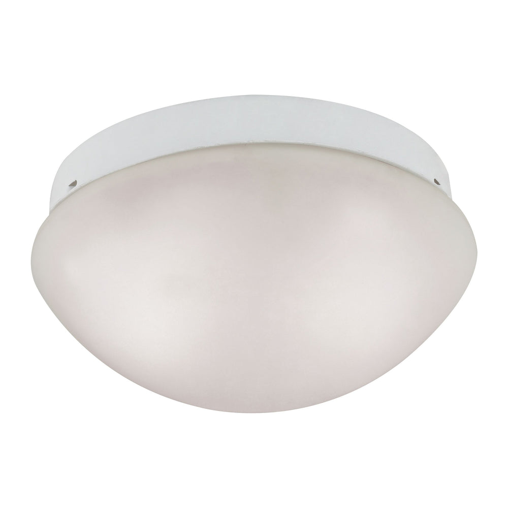 Thomas Lighting Elowen 2 Light Flush Mount Bubble Glass Dome Ceiling Fixture for Modern Interiors 7352FM/40