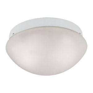 Thomas Lighting Elowen 2 Light Flush Mount Bubble Glass Dome Ceiling Fixture for Modern Interiors 7352FM/40