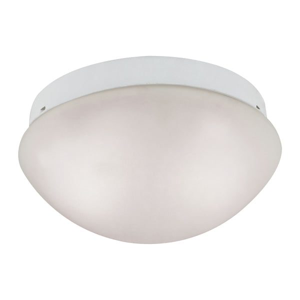 Thomas Lighting Elowen 2 Light Flush Mount Bubble Glass Dome Ceiling Fixture for Modern Interiors 7352FM/40