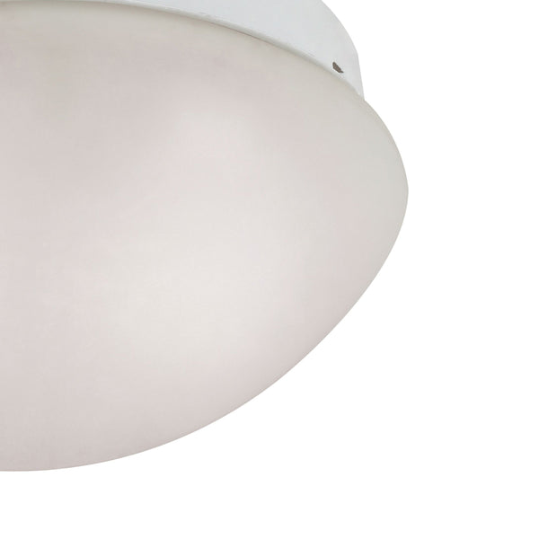 Thomas Lighting Elowen 2 Light Flush Mount Bubble Glass Dome Ceiling Fixture for Modern Interiors 7352FM/40