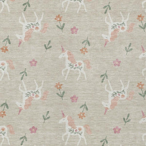 10 X 14 Floral Beige Gray Polyester Area Rug Washable for Patio Porch or Living Room