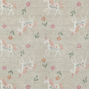 10 X 14 Floral Beige Gray Polyester Area Rug Washable for Patio Porch or Living Room