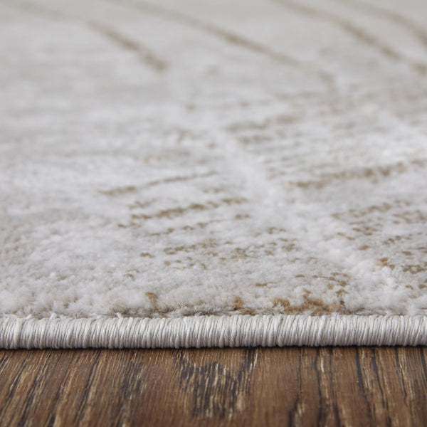 Feizy Rugs Waldor Abstract High-Low Pile Turkish Area Rug for Living and Dining Rooms 8' x 10' 73539NBFIVYBGEF00