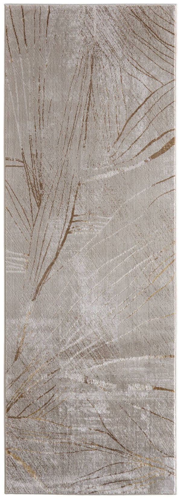 Feizy Rugs Waldor Abstract High-Low Pile Turkish Area Rug for Living and Dining Rooms 2'10" x 7'10" 73539NBFIVYBGEI71