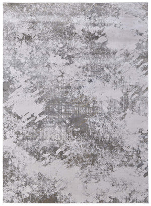 Feizy Rugs Waldor Abstract High-Low Pile Area Rug Turkish Woven Neutral Tones for Living Rooms 73539NDFIVYGRYF00