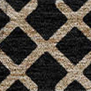 8 Foot Round Striped Polyester Rug Washable Indoor Outdoor Patio Porch Kitchen