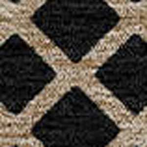 8 Foot Round Striped Polyester Rug Washable Indoor Outdoor Patio Porch Kitchen