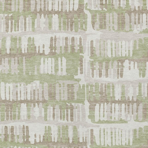 10 Ft X 14 Ft Abstract Polyester Area Rug Washable for Patio Porch or Living Room