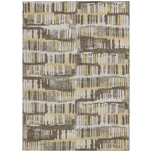 9 X 12 Abstract Polyester Area Rug Stain Resistant for Indoor Outdoor Living