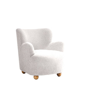 English Elm Contemporary Swivel Chair with Curved Backrest and Metal Legs, Blue Fabric, Contrast Welt Accent White 31 L x 33 W x 33 H B2741P391215