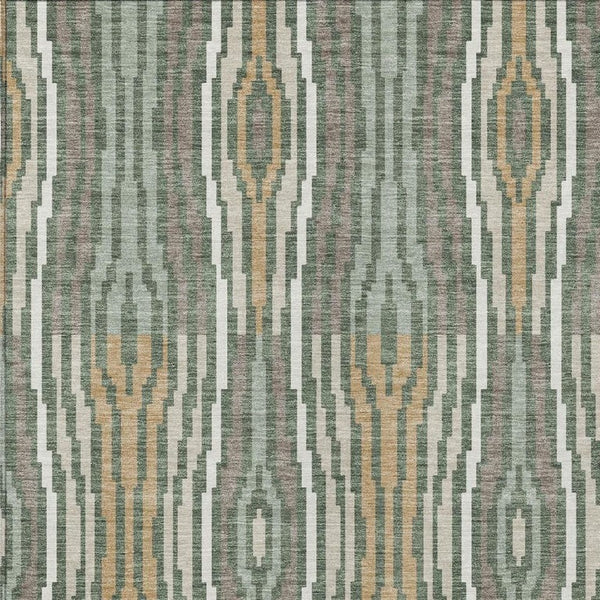 8 X 10 Abstract Polyester Area Rug Washable Stain Resistant Indoor Outdoor Living