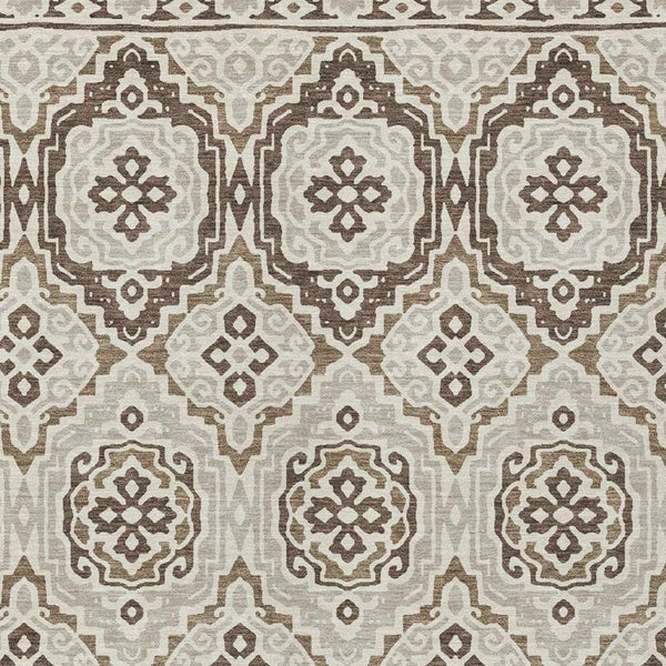 10 X 14 Tribal Polyester Area Rug Stain Resistant Indoor Outdoor Living Patio