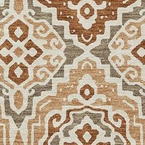 8 Ft X 10 Ft Tribal Polyester Area Rug Washable Stain Resistant Patio Living Room