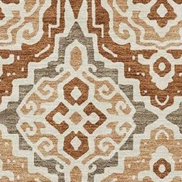 10 X 14 Tribal Polyester Area Rug Stain Resistant Washable for Patio or Living Room