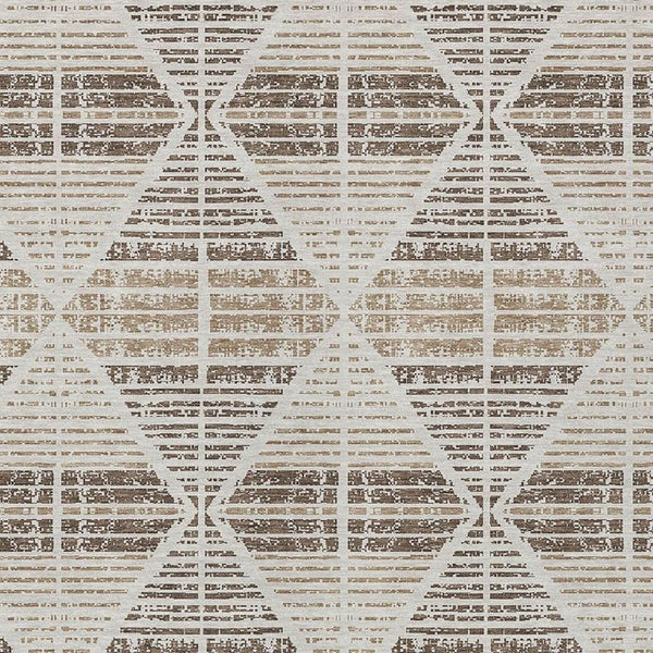 9x12 Pearl Navy Geometric Polyester Rug Washable Stain Resistant Indoor Outdoor Use