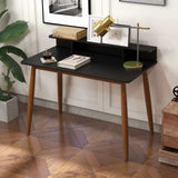 English Elm Ashcroft Furniture - Hayley Rectangular Solid Wood Desk In Black