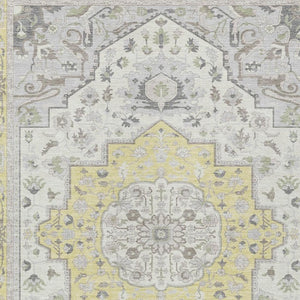 5x8 Oriental Polyester Area Rug Washable Stain Resistant Indoor Outdoor Patio Accent