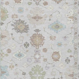 9 X 12 Gray Gold Oriental Polyester Area Rug Stain Resistant Indoor Outdoor Use