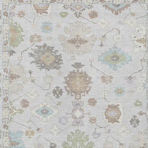 10 Ft X 14 Ft Gray Gold Oriental Polyester Washable Indoor Outdoor Area Rug