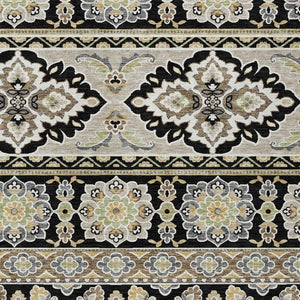 9 X 12 Tribal Polyester Area Rug Washable Stain Resistant Indoor Outdoor Use