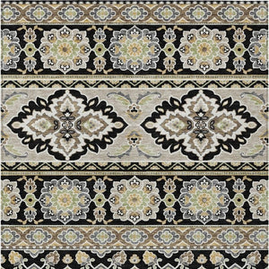 9 X 12 Tribal Polyester Area Rug Washable Stain Resistant Indoor Outdoor Use