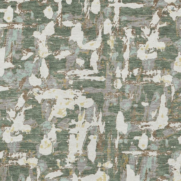 9 X 12 Abstract Polyester Area Rug Washable Indoor Outdoor for Patio or Living Room
