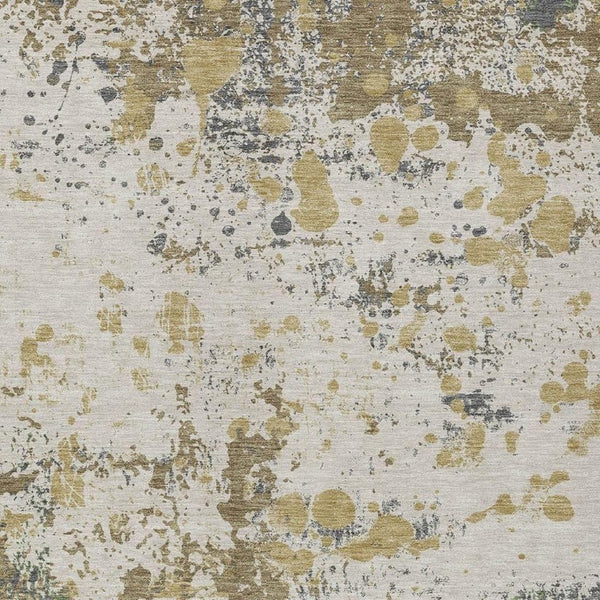 8x10 Abstract Polyester Area Rug Stain Resistant Washable for Patio or Living Room