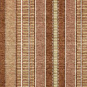 9 X 12 Striped Polyester Indoor Outdoor Area Rug Washable Stain Resistant Patio