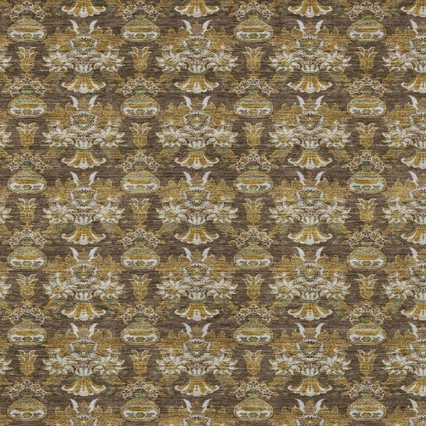 8x10 Floral Polyester Area Rug Stain Resistant for Patio Porch or Living Room