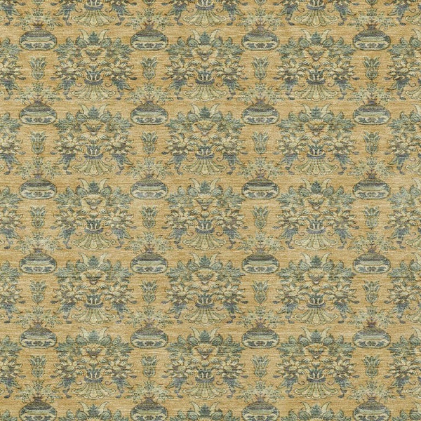 8x10 Floral Polyester Area Rug Washable Stain Resistant Indoor Outdoor Living Room