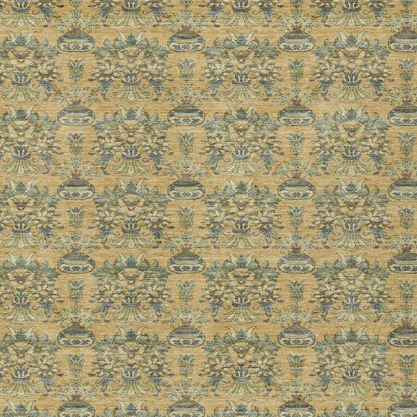8x10 Floral Polyester Area Rug Washable Stain Resistant Indoor Outdoor Living Room