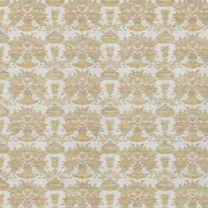 8 X 10 Ivory Wheat Floral Polyester Area Rug for Indoor Outdoor Living Spaces