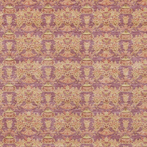 9 X 12 Mauve Taupe Floral Polyester Area Rug Stain Resistant for Patio or Living Room