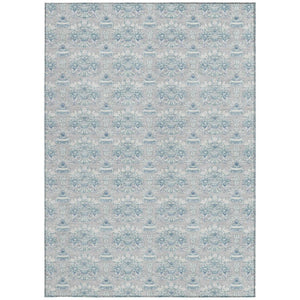 9 X 12 Floral Polyester Area Rug Stain Resistant Washable for Indoor Outdoor Use