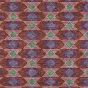 10 X 14 Geometric Polyester Area Rug Washable Indoor Outdoor Burgundy Pewter