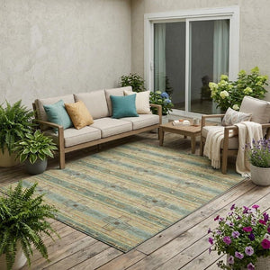 5x8 Tribal Polyester Area Rug Stain Resistant Indoor Outdoor Living Patio Use