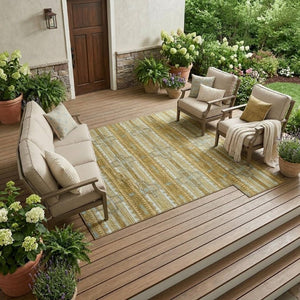 8 X 10 Tribal Polyester Area Rug Washable Stain Resistant for Patio and Living Room