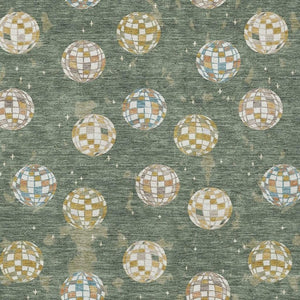 9x12 Geometric Polyester Area Rug Washable Stain Resistant Indoor Outdoor Living