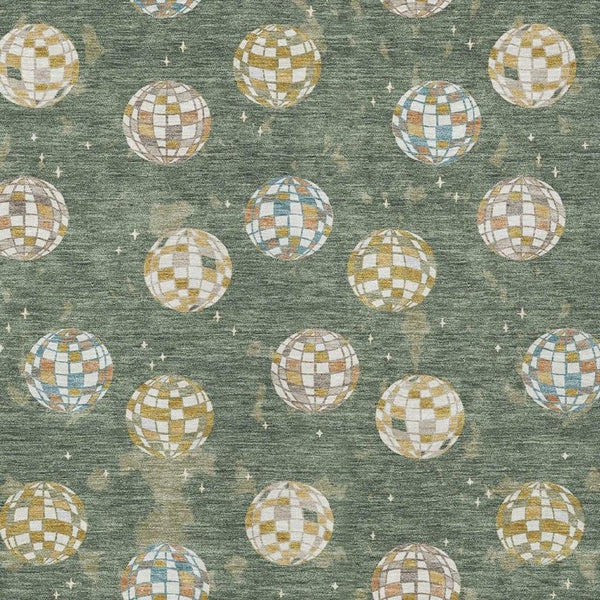 9x12 Geometric Polyester Area Rug Washable Stain Resistant Indoor Outdoor Living