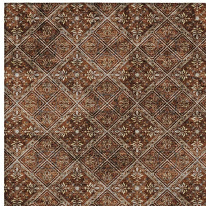 10 X 14 Geometric Polyester Area Rug Stain Resistant for Indoor Outdoor Living