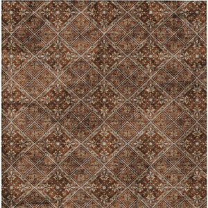 10 X 14 Geometric Polyester Area Rug Stain Resistant for Indoor Outdoor Living
