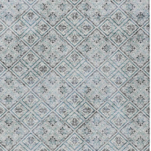 10 Ft X 14 Ft Geometric Polyester Area Rug Washable Indoor Outdoor Patio Accent