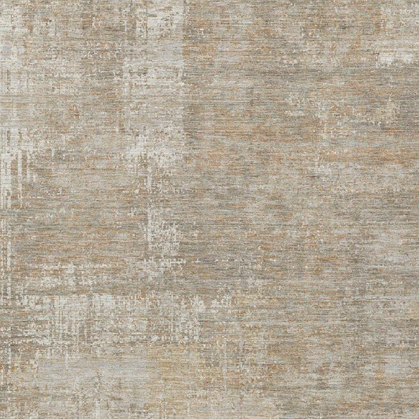 5x8 Ivory Blue Abstract Polyester Area Rug Washable for Indoor Outdoor Use