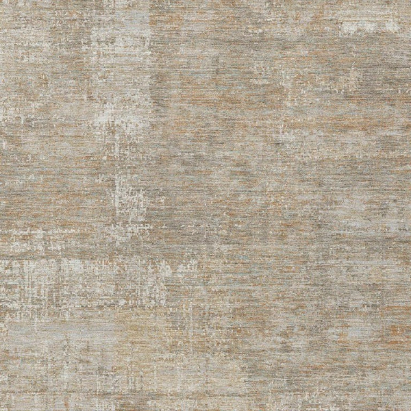 9x12 Ivory Blue Abstract Polyester Area Rug Washable for Indoor Outdoor Use