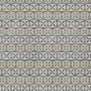 5 X 8 Washable Striped Polyester Area Rug for Indoor Outdoor Patios and Living Rooms