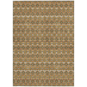 10 Ft X 14 Ft Striped Polyester Area Rug Washable Stain Resistant Patio Porch