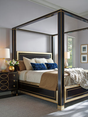 Lexington St. Regis Poster Bed - Luxe Transitional Design With Elegant Gold Accents, Perfect For Modern Interiors Ritz  736-175c