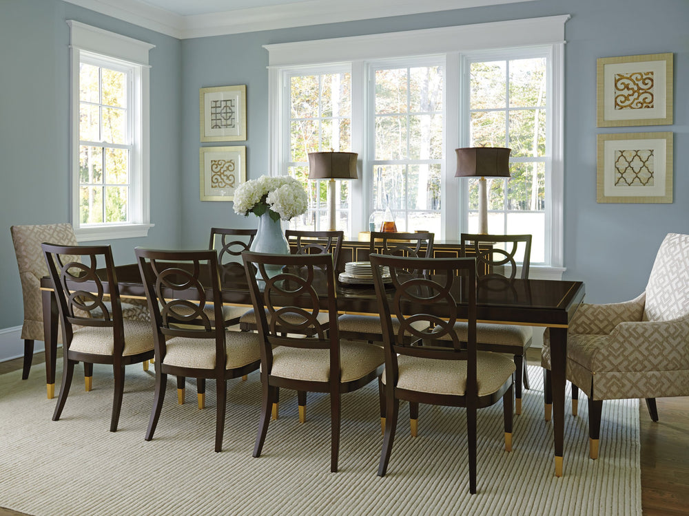 Lexington Pierce Upholstered Accent Chair – Luxe Transitional Design With Elegant Gold Accents And Comfort Ritz  736-880-01