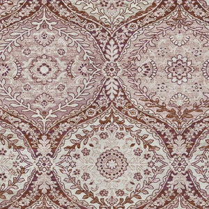 8 X 10 Ogee Washable Polyester Area Rug for Indoor Outdoor Patio Porch Use